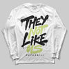 Jordan 11 “Inner Beast” DopeSkill Long Sleeve T-Shirt They Not Like Us Graphic Streetwear - White