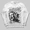 Grey Sneakers DopeSkill Long Sleeve T-Shirt Fix Your Energy Graphic Streetwear - White 