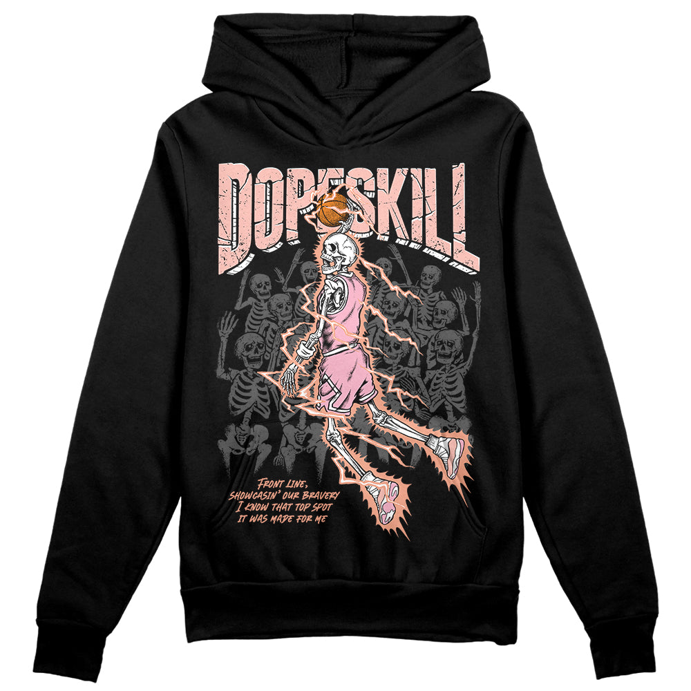 Jordan 11 Low “Legend Pink” DopeSkill Hoodie Sweatshirt Thunder Dunk Graphic Streetwear - Black