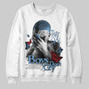 Jordan 12 Retro 'Melo' DopeSkill Sweatshirt Boys Don't Cry Graphic Streetwear - White