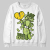 Dunk Low Pro SB 'Fruity Pack - Green Apple' DopeSkill Sweatshirt Love Sick Graphic Streetwear - White