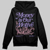 Jordan 11 "Mojave" DopeSkill Hoodie Sweatshirt Money Is Our Motive Typo Graphic Streetwear - Black
