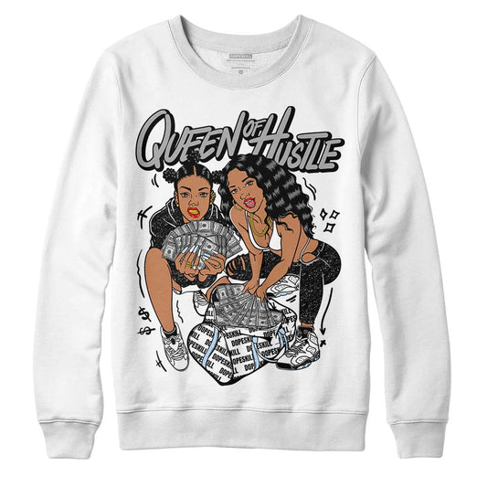 Jordan 6 “Reverse Oreo” DopeSkill Sweatshirt Queen Of Hustle Graphic Streetwear - White