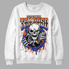 Dunk Low Futura Orange Blaze DopeSkill Sweatshirt Trapped Halloween Graphic Streetwear - White