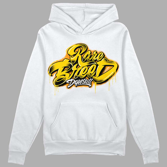 Jordan 6 “Yellow Ochre” DopeSkill Hoodie Sweatshirt Rare Breed Type Graphic Streetwear - White