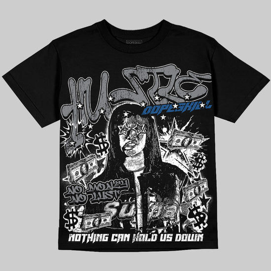 Jordan 9 Retro 'Flint Grey' 2026 Oversize Print 'No Money No Lust' DopeSkill Graphic T-shirt Streetwear - Black