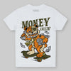 Olive Sneakers DopeSkill Toddler Kids T-shirt Money Callin' Graphic Streetwear - White