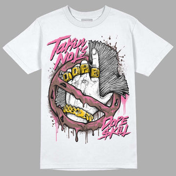 Dunk Low Smokey Mauve Playful Pink DopeSkill T-Shirt Takin No L's Graphic Streetwear - White