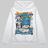 Royal Blue Sneakers DopeSkill Hoodie Sweatshirt Pretty Girl Swag Graphic Streetwear - White