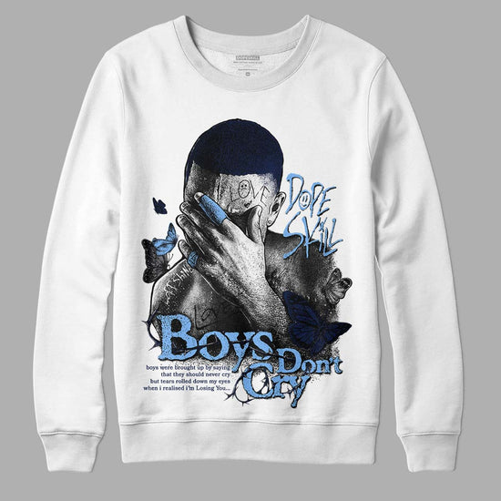 Jordan 5 Midnight Navy DopeSkill Sweatshirt Boys Don't Cry Graphic Streetwear