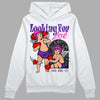 Jordan 3 Dark Iris DopeSkill Hoodie Sweatshirt Looking For Love Graphic Streetwear - White