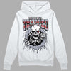 Jordan 4 “Bred Reimagined” DopeSkill Hoodie Sweatshirt Trapped Halloween Graphic Streetwear - White