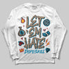 Jordan 3 GS “We Outside” DopeSkill Long Sleeve T-Shirt Let 'em Hate Graphic Streetwear - White 
