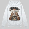 Jordan 4 “Black Cat” (2025) DopeSkill Hoodie Sweatshirt Rich Youth Graphic Streetwear - White