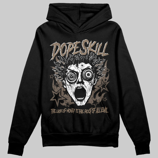 Jordan 3 GS “We Outside” DopeSkill Hoodie Sweatshirt Root of Evil Graphic Streetwear - black