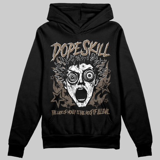 Jordan 3 GS “We Outside” DopeSkill Hoodie Sweatshirt Root of Evil Graphic Streetwear - black