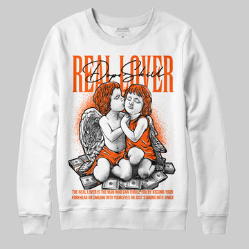 MSCHF Super Normal 2 Orange Milk DopeSkill Sweatshirt Real Lover Graphic Streetwear - White
