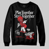 Adidas Samba OG ‘Talchum Pack ‑ Scarlet’ DopeSkill Sweatshirt Play together, Stay together Graphic Streetwear - black