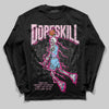 Jordan 6 “Doernbecher” DopeSkill Long Sleeve T-Shirt Thunder Dunk Graphic Streetwear - Black