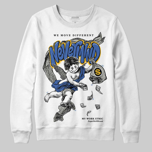 Jordan 3 “Lucky Shorts” DopeSkill Sweatshirt Nevermind Graphic Streetwear - White