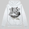 Jordan 4 Retro SE Craft Photon Dust DopeSkill Hoodie Sweatshirt Trust No One Graphic Streetwear - White 