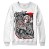 Jordan 1 Low OG “Shadow” DopeSkill Sweatshirt Stackin Mines Graphic Streetwear - White