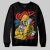 Yellow Sneakers DopeSkill Sweatshirt Grind Pray Graphic Streetwear - Black