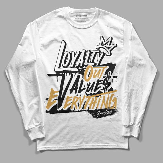 Jordan 11 "Gratitude" DopeSkill Long Sleeve T-Shirt LOVE Graphic Streetwear - White