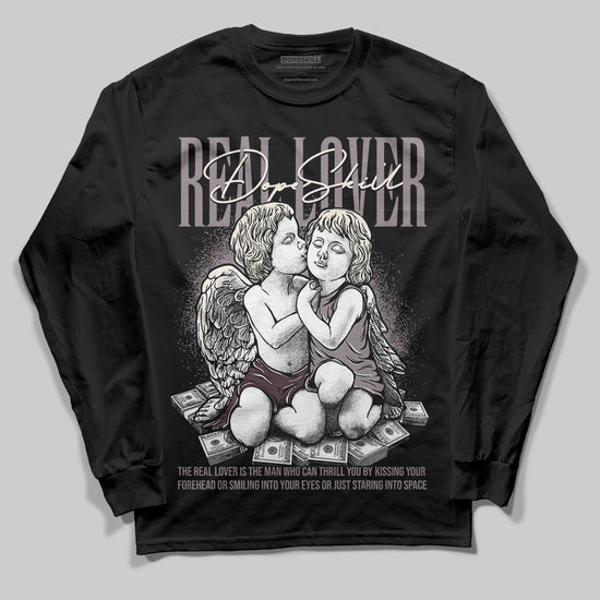 A Ma Maniére x Air Jordan 6 Retro “Smoky Mauve”⁠ DopeSkill Long Sleeve T-Shirt Real Lover Graphic Streetwear - Black