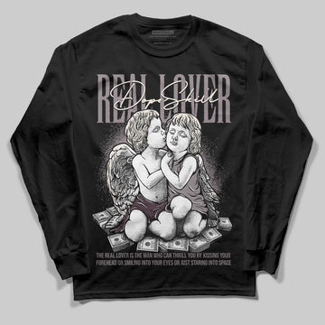 A Ma Maniére x Air Jordan 6 Retro “Smoky Mauve”⁠ DopeSkill Long Sleeve T-Shirt Real Lover Graphic Streetwear - Black