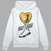 Jordan 13 “Blue Grey” DopeSkill Hoodie Sweatshirt Self Made Graphic Streetwear - White 