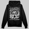 Black and White Sneakers DopeSkill Hoodie Sweatshirt Root of Evil Graphic Streetwear - Black