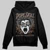 A Ma Maniére x Air Jordan 4 “Dark Mocha” DopeSkill Hoodie Sweatshirt Root of Evil Graphic Streetwear - black