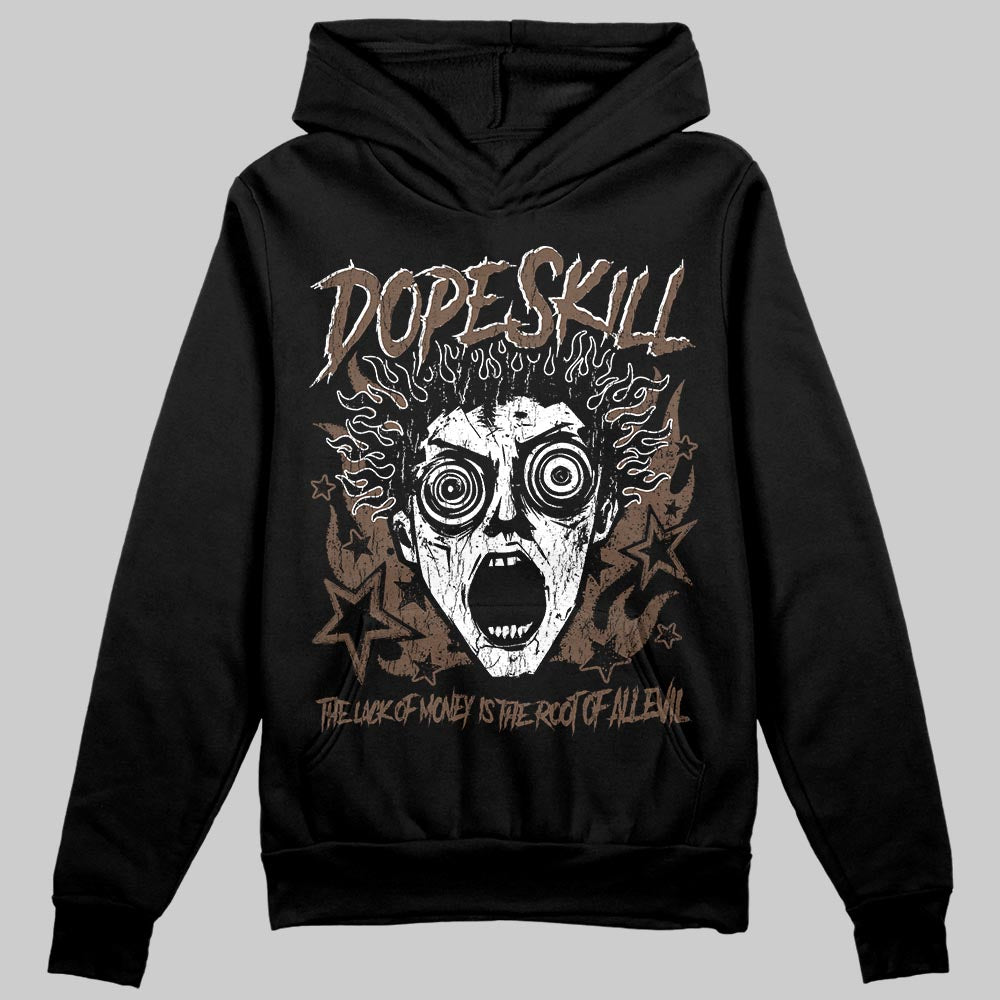 A Ma Maniére x Air Jordan 4 “Dark Mocha” DopeSkill Hoodie Sweatshirt Root of Evil Graphic Streetwear - black