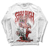 Jordan 13 “Dune Red” DopeSkill Long Sleeve T-Shirt Stay High Graphic Streetwear - White