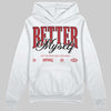 Jordan 1 Low OG "Chicago" DopeSkill Hoodie Sweatshirt Better Myself Graphic Streetwear - White