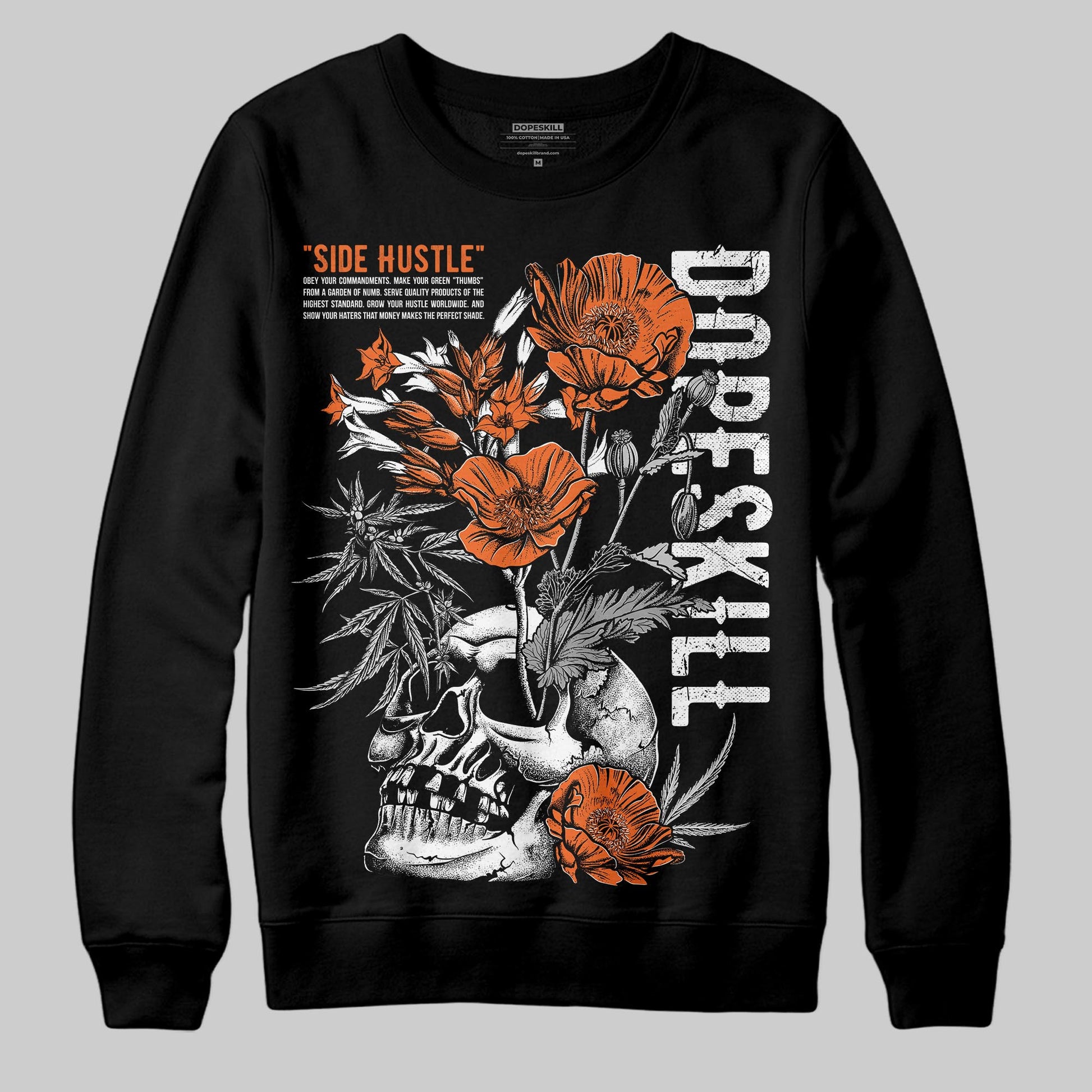 Jordan 1 Retro High OG Shattered Backboard (2025) DopeSkill Sweatshirt Side Hustle Graphic Streetwear - black