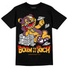 Jordan 1 Retro High OG Brotherhood DopeSkill T-Shirt Born To Be Rich Graphic Streetwear - Black