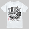 Jordan 1 High 85 Black White DopeSkill T-Shirt Trust No One Graphic Streetwear - White