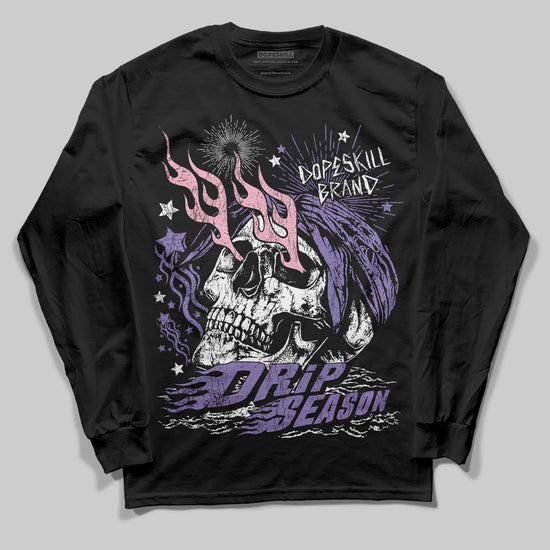 Jordan 11 "Mojave" DopeSkill Long Sleeve T-Shirt Drip Season Graphic Streetwear - Black