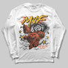 MSCHF Super Normal 2 Orange Milk DopeSkill Long Sleeve T-Shirt MILF Graphic Streetwear - White 