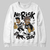 Adidas Samba OG C ‘Black Gum’ DopeSkill Sweatshirt No Risk No Story Graphic Streetwear - White