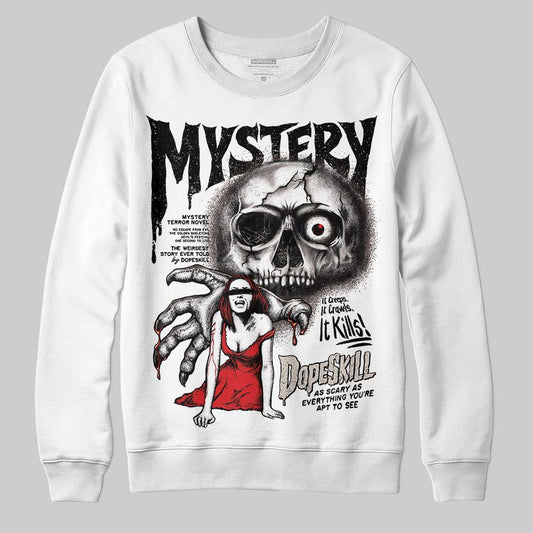 Adidas Samba OG White Black Clear Granite DopeSkill Sweatshirt Mystery Ghostly Grasp Graphic Streetwear - White