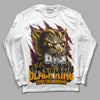 Jordan 1 Retro High OG Brotherhood DopeSkill Long Sleeve T-Shirt Black King Graphic Streetwear - White