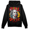 Red Sneakers DopeSkill Hoodie Sweatshirt Money Don't Lie Graphic Streetwear - Black