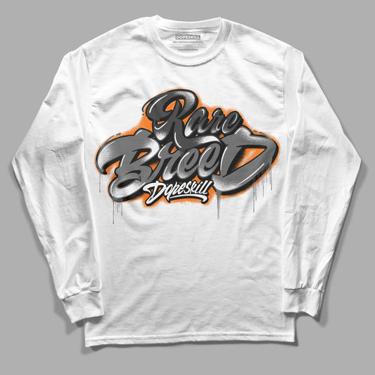 Jordan 3 Retro 'Fear Pack' DopeSkill Long Sleeve T-Shirt Rare Breed Type Graphic Streetwear - White 