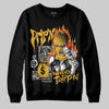 Jordan 5 'Tokyo' DopeSkill Sweatshirt Drip'n Never Tripp'n Graphic Streetwear  Black