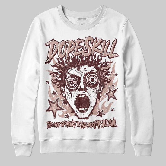 Jordan 11 “China” DopeSkill Sweatshirt Root of Evil Graphic Streetwear - White