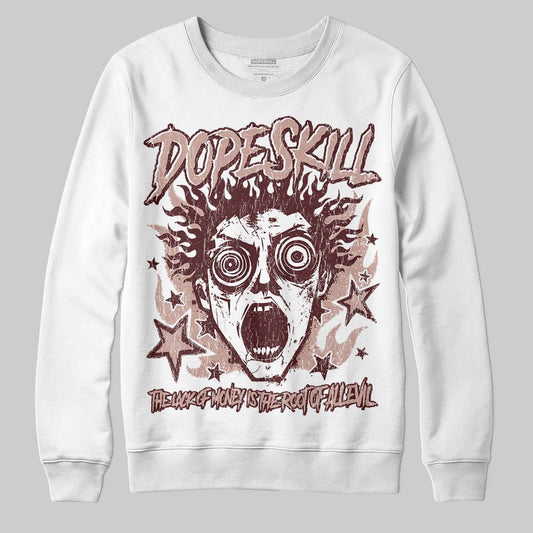 Jordan 11 “China” DopeSkill Sweatshirt Root of Evil Graphic Streetwear - White