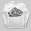 Adidas Samba OG White Black Clear Granite DopeSkill Long Sleeve T-Shirt Rare Breed Type Graphic Streetwear - White